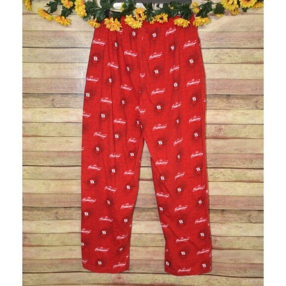 Winners Circle Men's L Red Dale Earnhardt Jr. #8 Pajama Pants Pockets Pull On - Picture 5 of 9